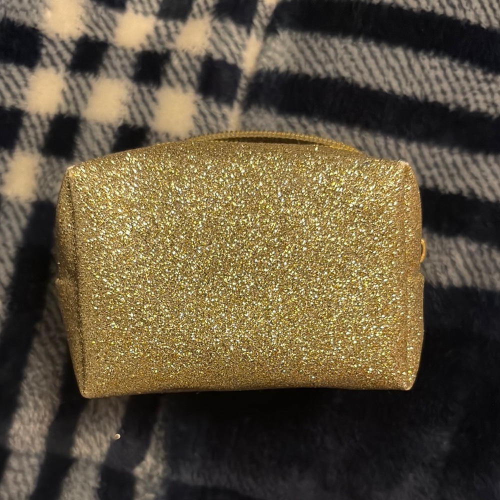 Glittering Gold Women's Mini Pouch